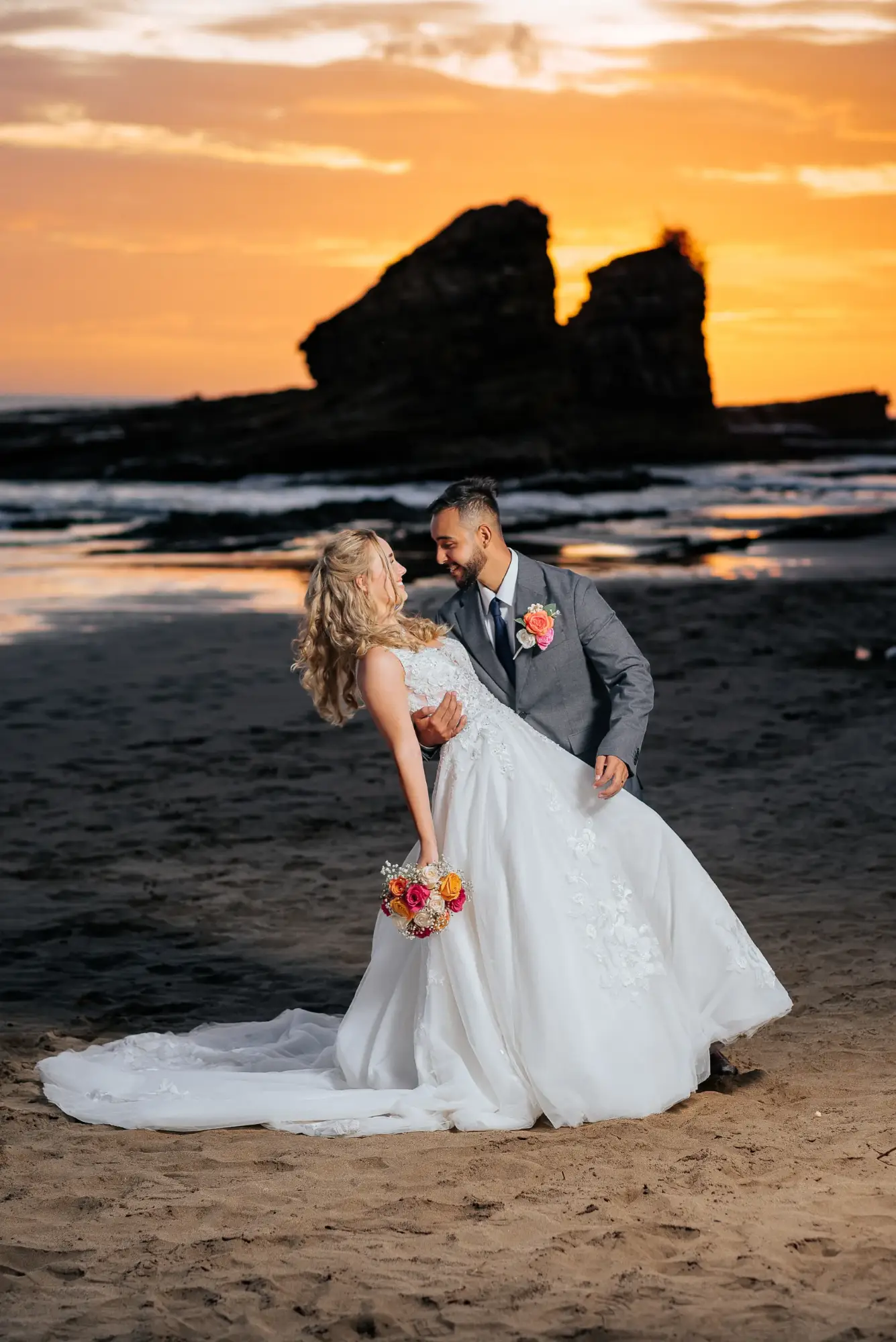 Magnific Rock Nicaragua Wedding Destination Josue and Skye
