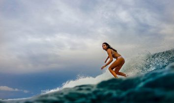Surfgirl in Nicaragua Surfgirl in Nicaragua