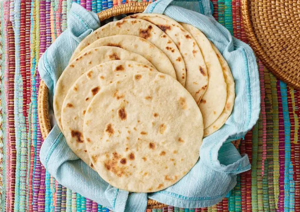 handmade corn tortillas