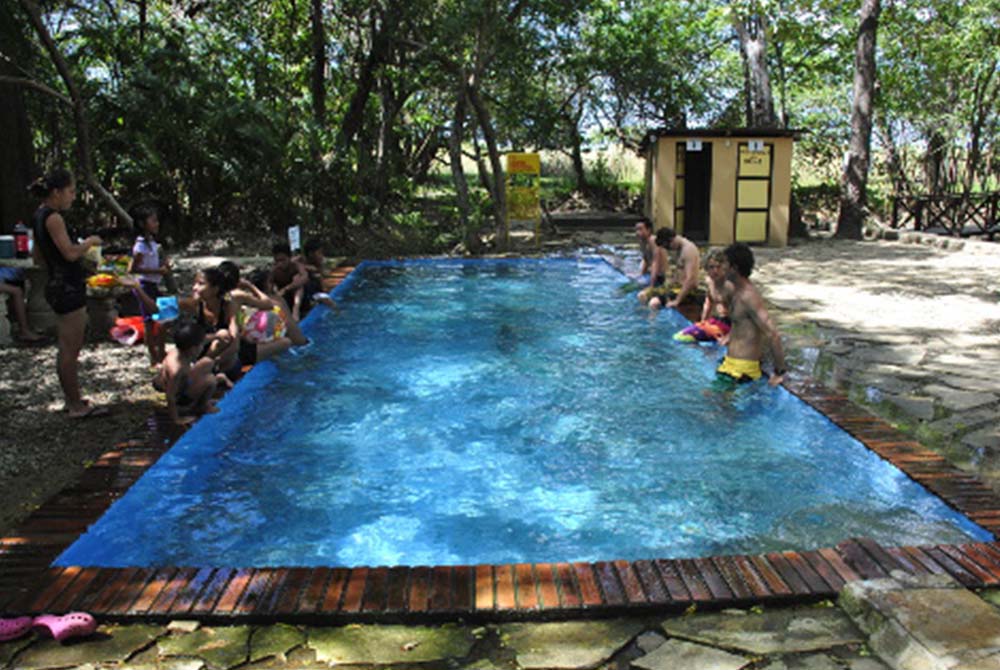 Local hot springs